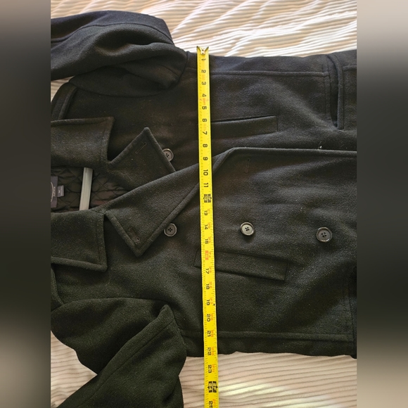 Classy Men's Warehouse Wool Peacoat - M - Picture 12 of 13